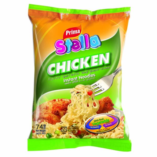 Prima Stella Chicken Noodles 74g